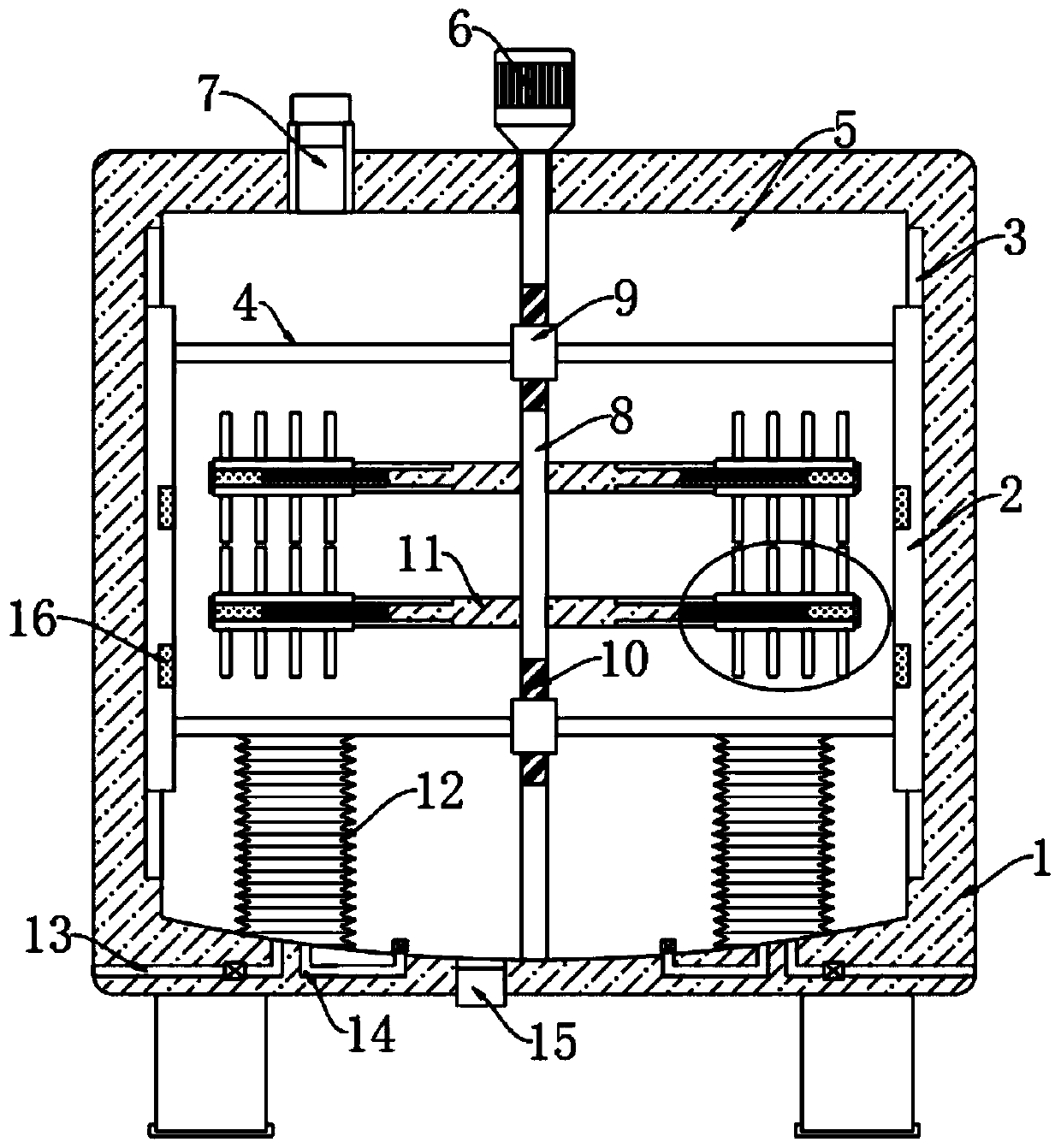 Sewage disinfection and sterilization treatment equipment and disinfection and sterilization method thereof