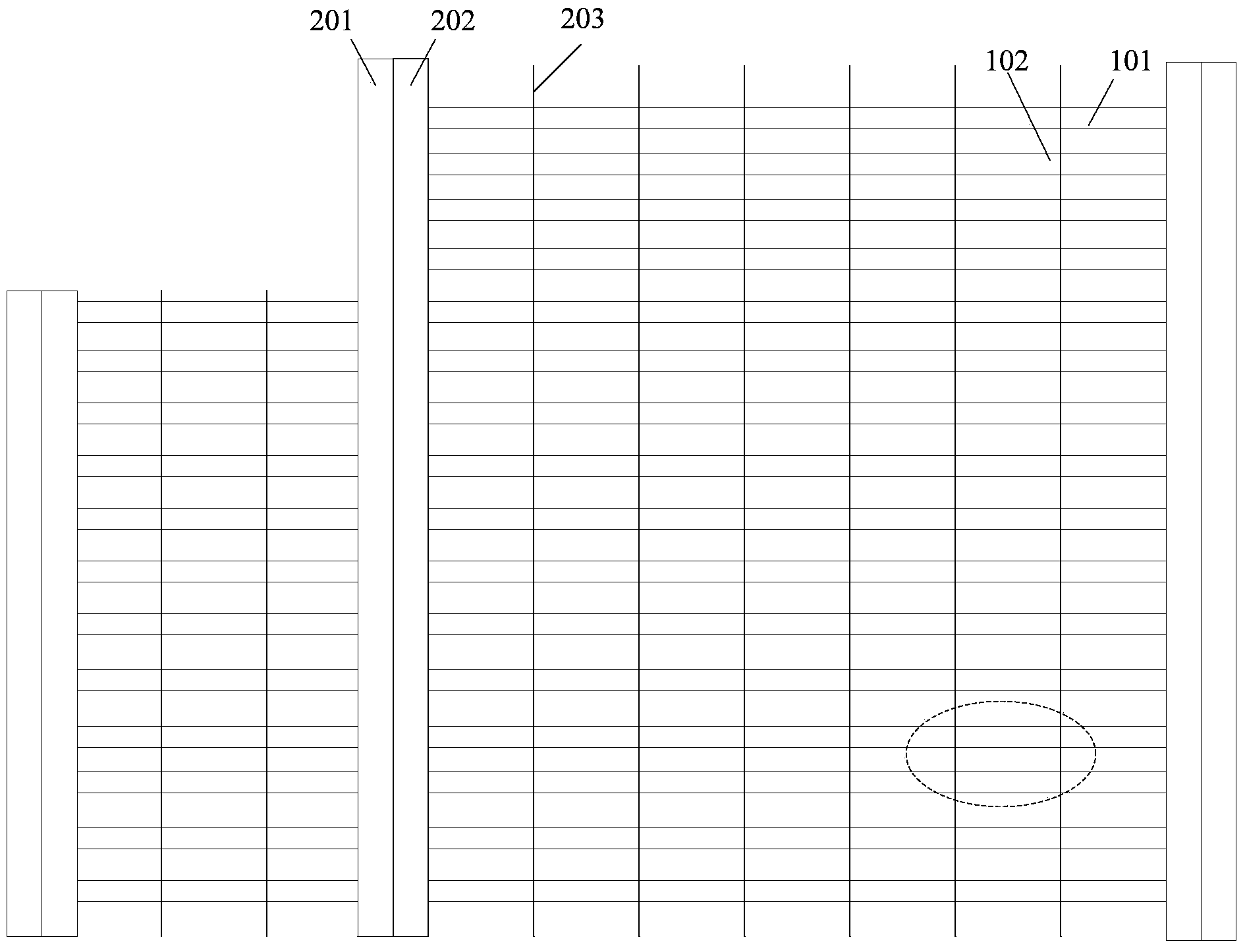 Power source ground network and wire arrangement method thereof