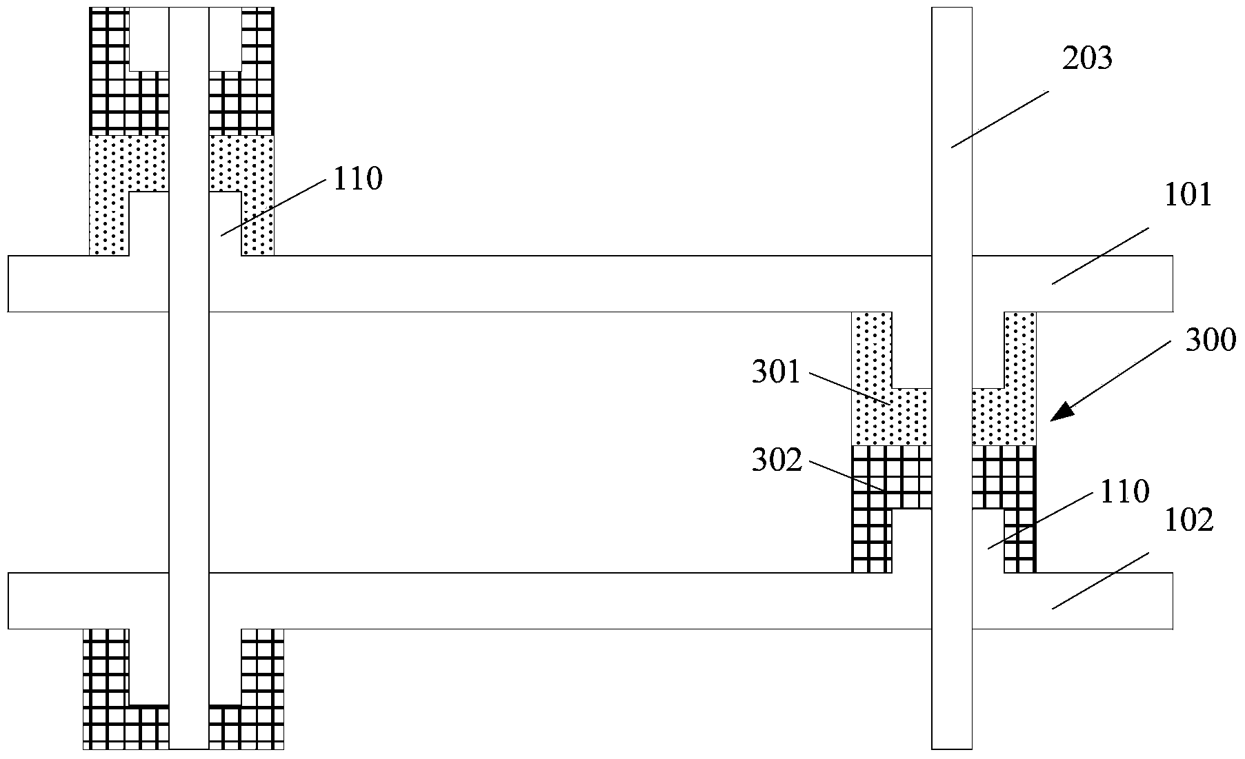 Power source ground network and wire arrangement method thereof