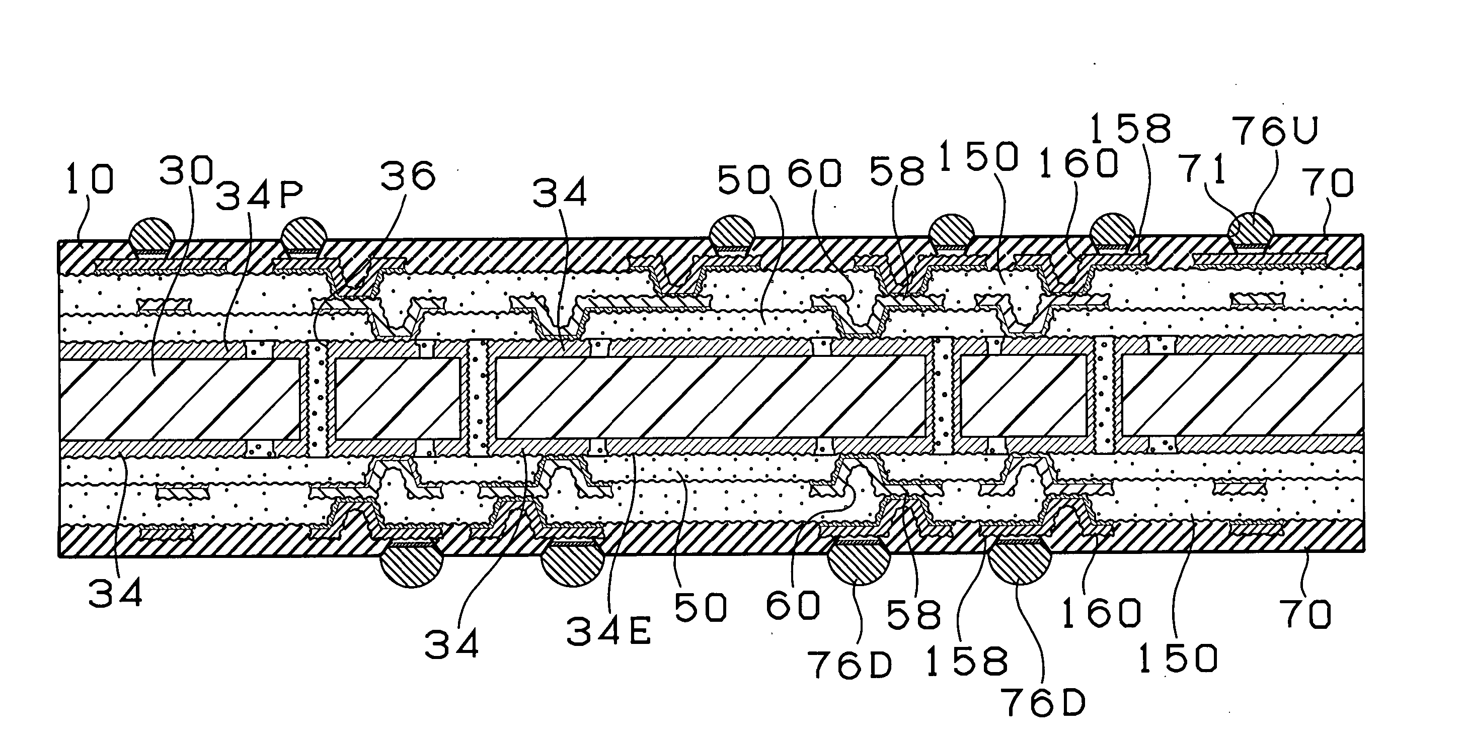 Multilayer printed wiring board