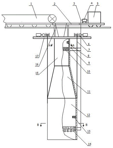 Mobile type automatic spraying dust-settling system for trestle type coal storage yard