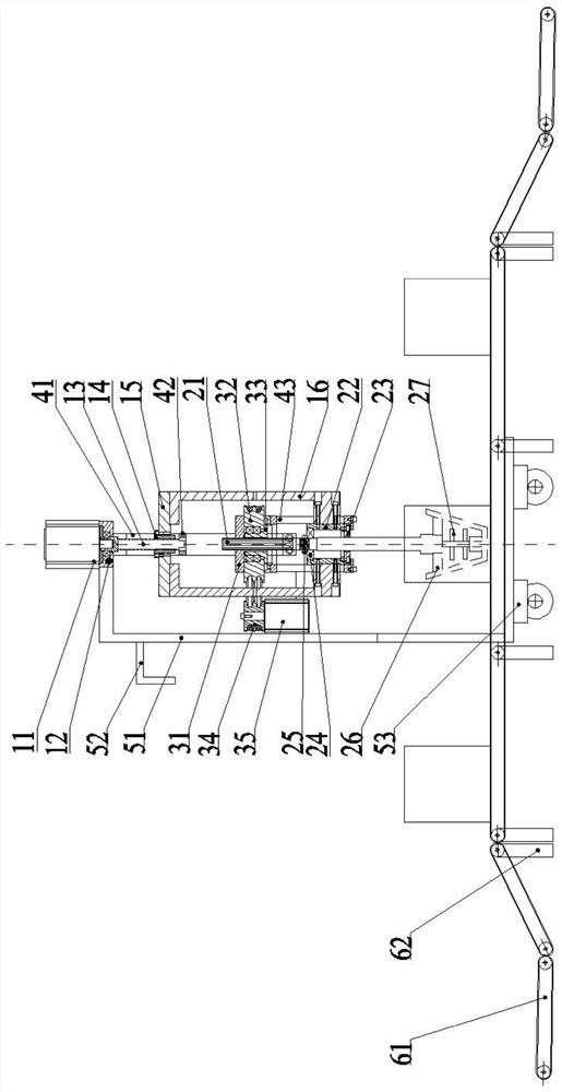 A large resistance material automatic mixing device