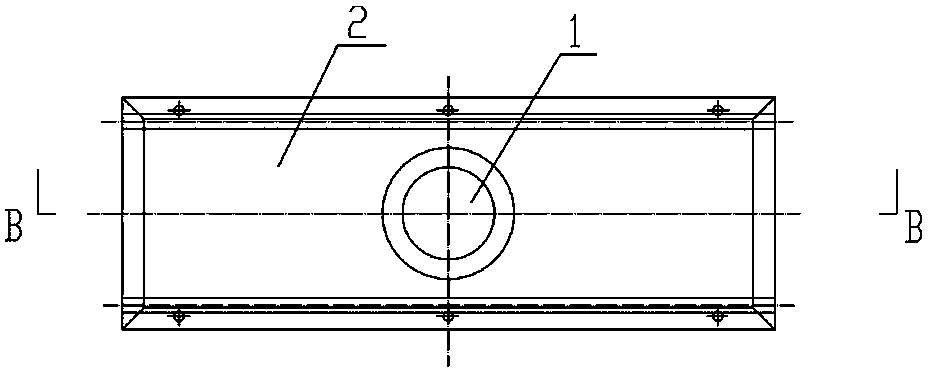 Composite heat-insulated furnace surface prefabricated block for aluminum anode carbon roasting furnace flue wall