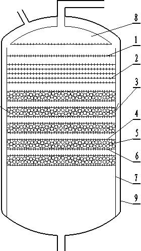 Foam elimination device for vacuum oil purification