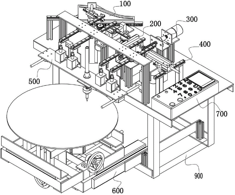 Cam profile line generating instrument and generating method