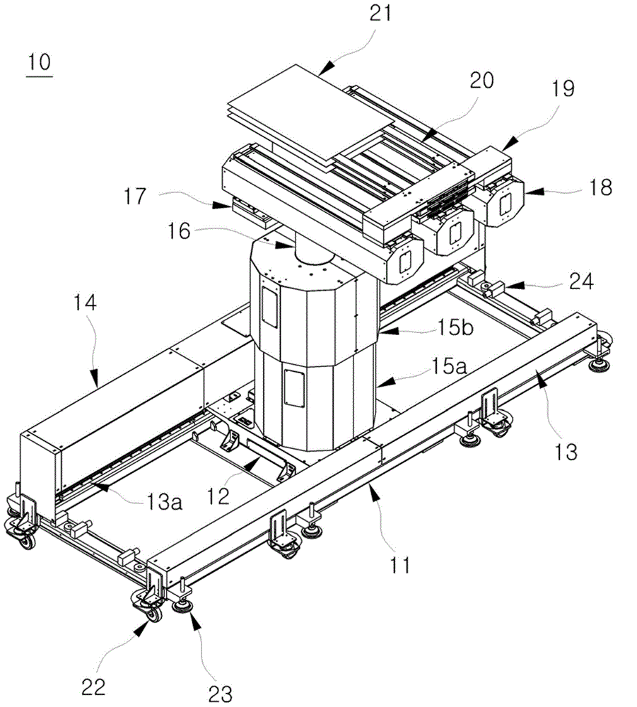 Riple Arm Robot For Transmitting Panel