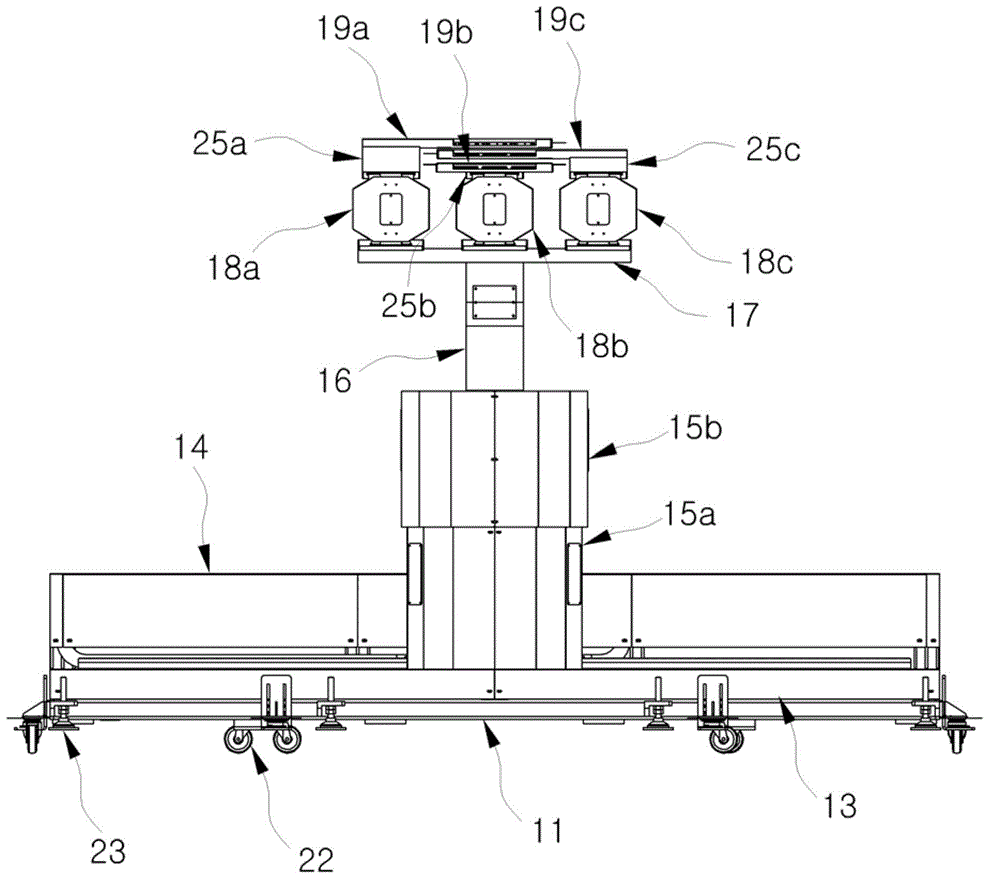 Riple Arm Robot For Transmitting Panel