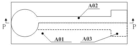 Flow field pressure transducer of immersion lithography machine based on PVDF (polyvinylidene fluoride)