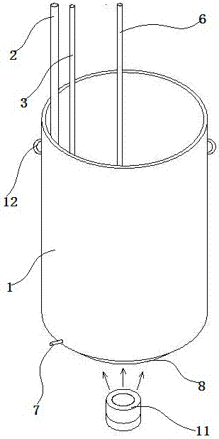 Single-barrel culture system for parent shrimps of penaeus monodon