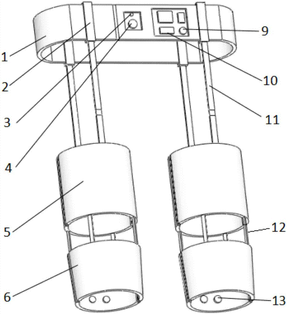 Inflatable valgus deformity correction device