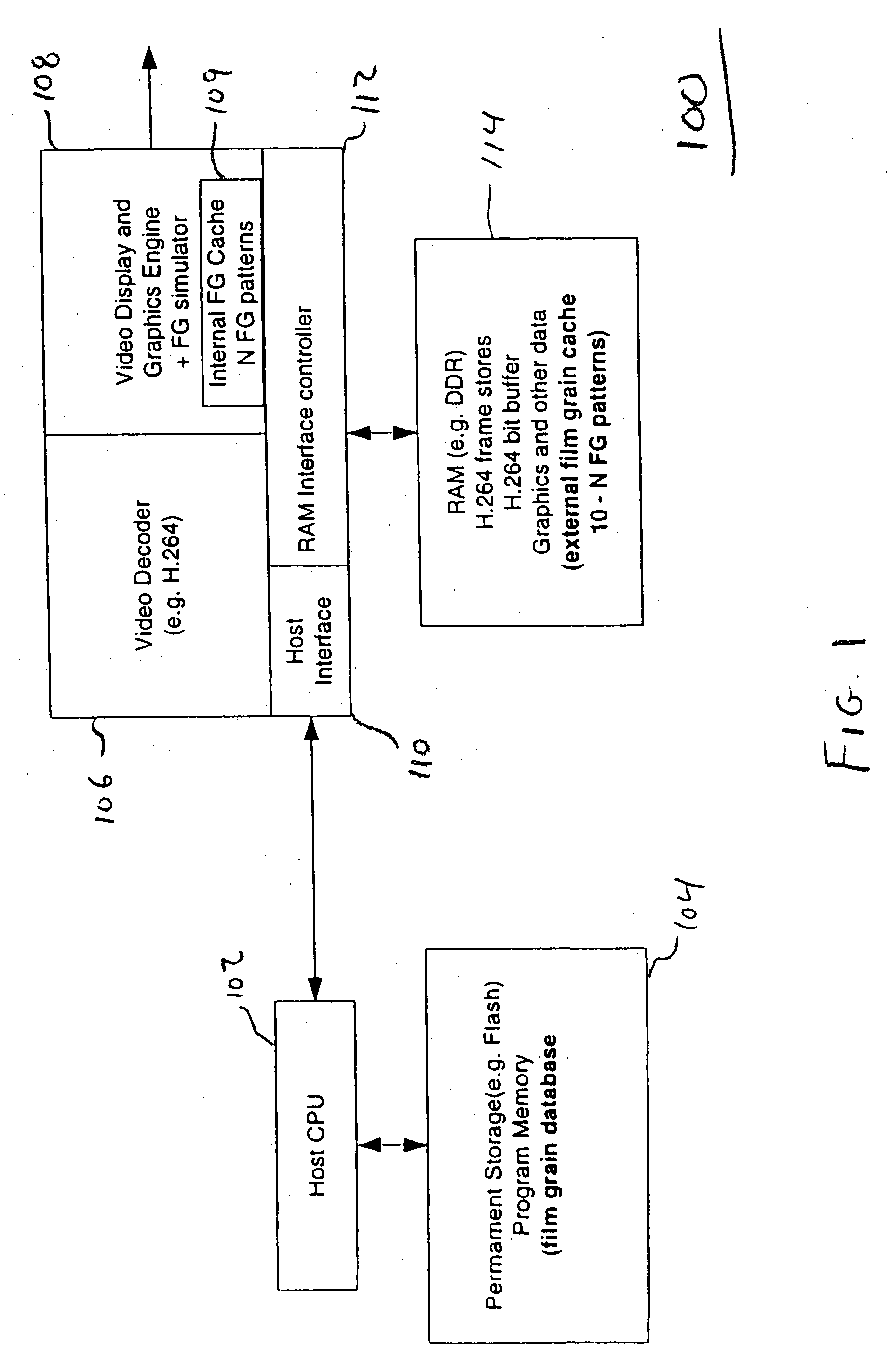 Methods, apparatus and system for film grain cache splitting for film grain simulation