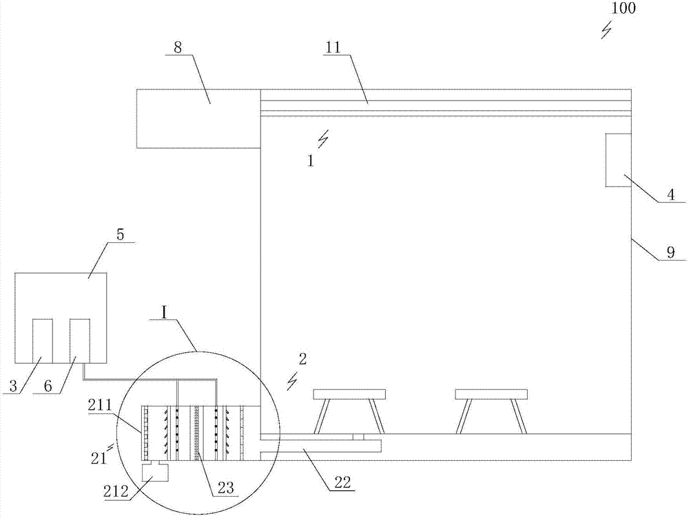 Air conditioning system capable of independently controlling temperature and humidity with fresh air haze removing and self-cleaning function