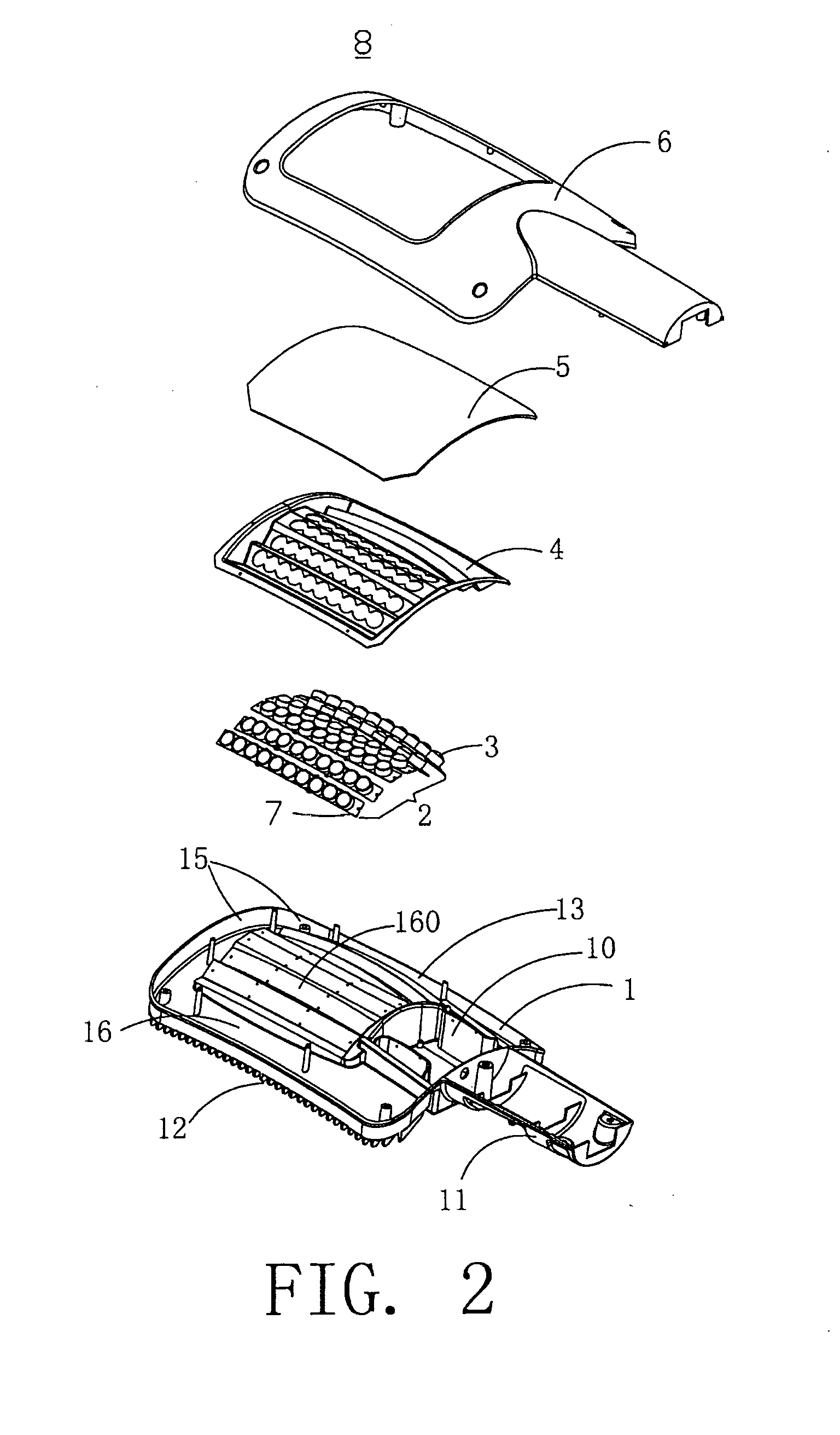 High-power light emitting diode (LED) street lamp and body frame thereof