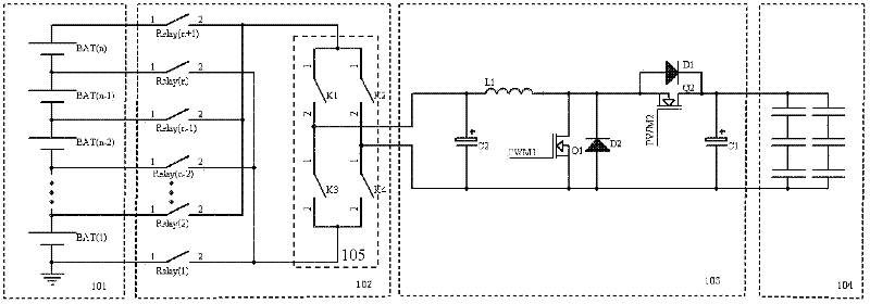 Battery pack balanced management system