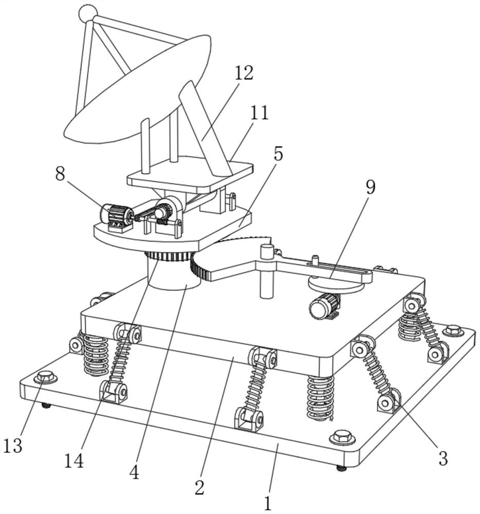 Shipborne satellite communication equipment and operation method thereof