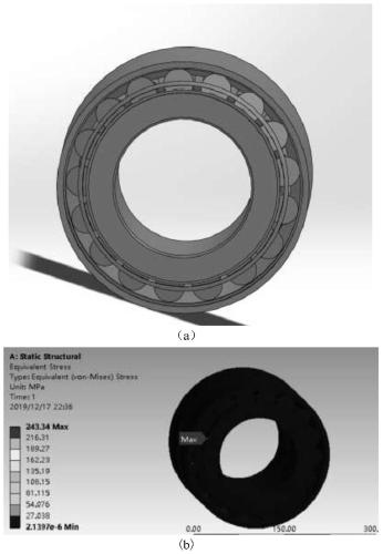 Probability fatigue reliability evaluation method for high-speed rail bearing