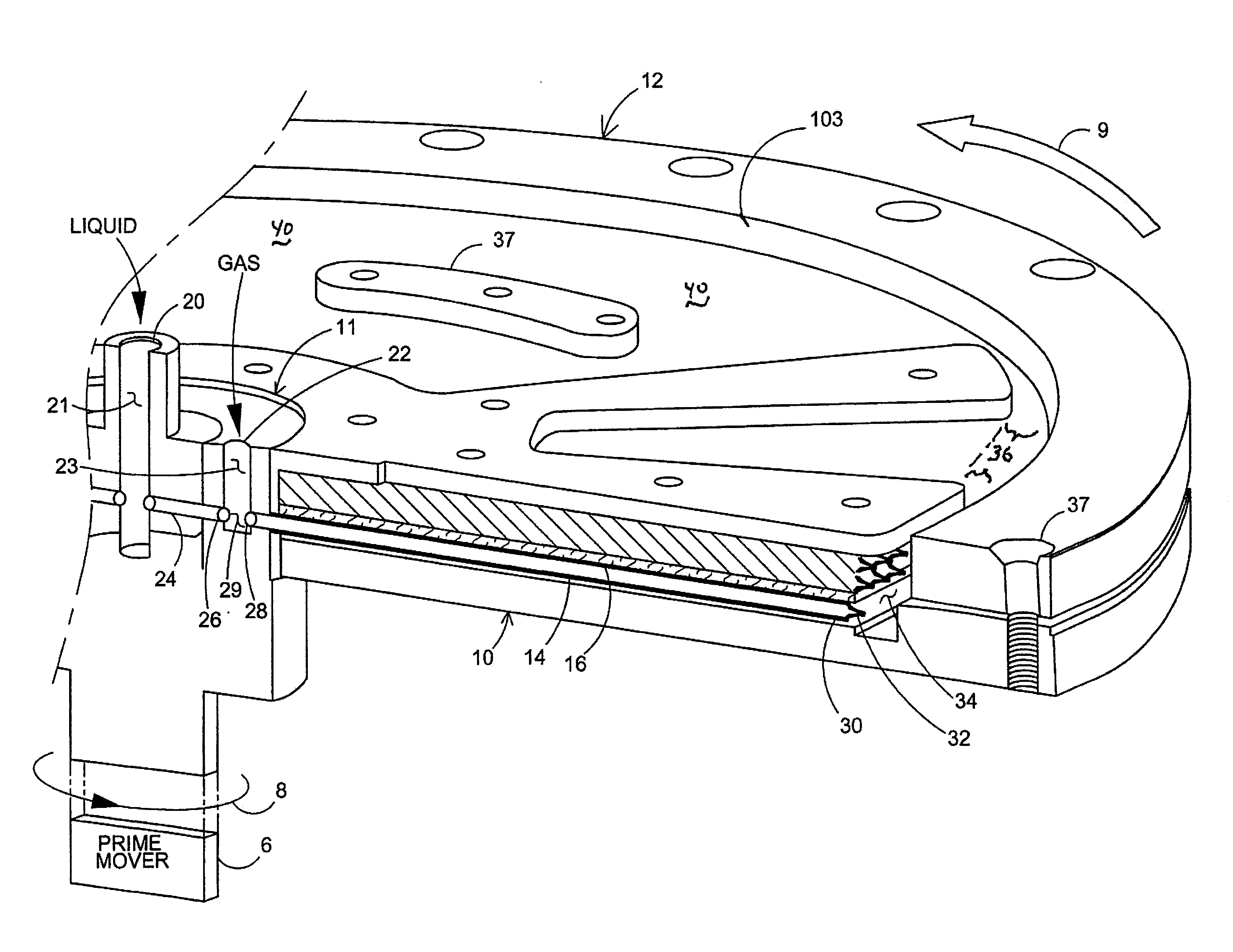 Method and System of Compressing Gas With Flow Restrictions