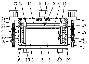 Heat dissipation device for new energy car