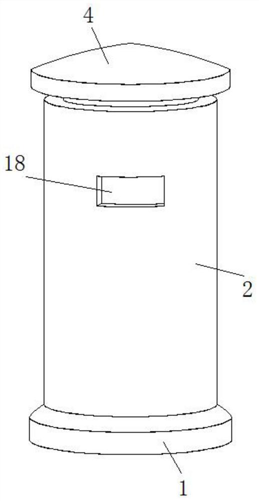 Camouflage type monitoring camera device based on Internet of Things