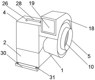 Electromechanical integrated fan