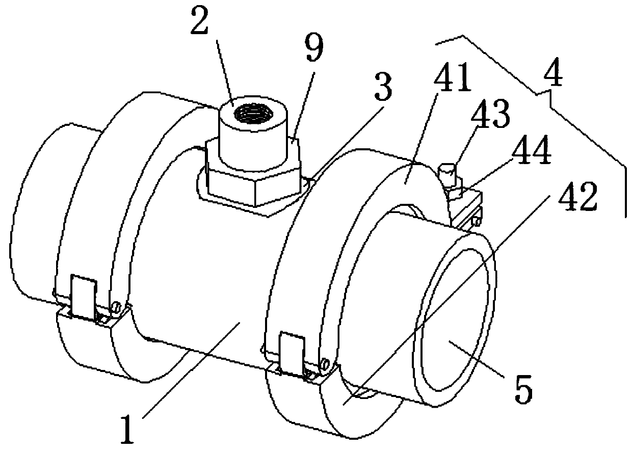 Novel pressure gauge joint