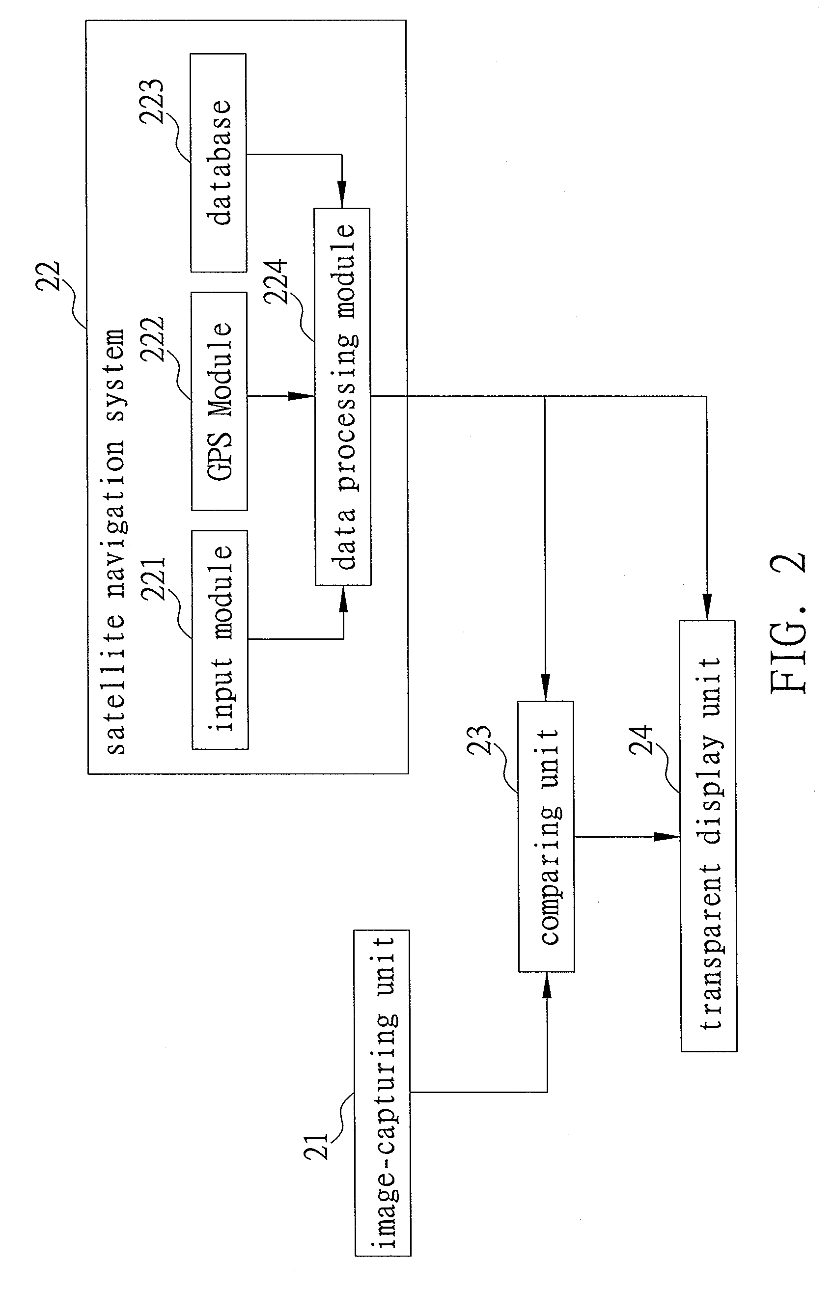 Real-image navigation apparatus