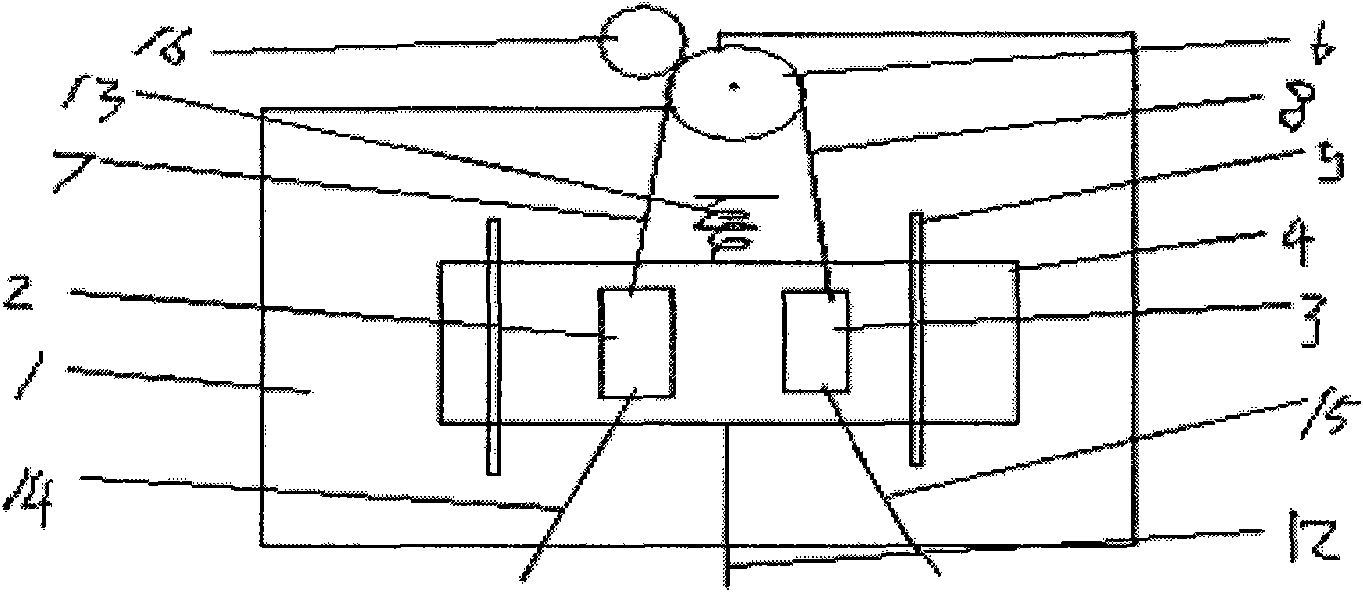 Multi-motor drive control system of electric vehicle and working method thereof