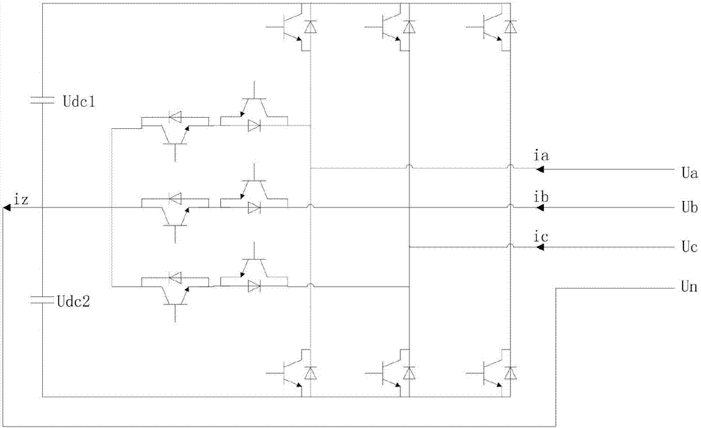 Direct current capacitance detection method, apparatus and system for three-phase four-wire power distribution network compensation equipment