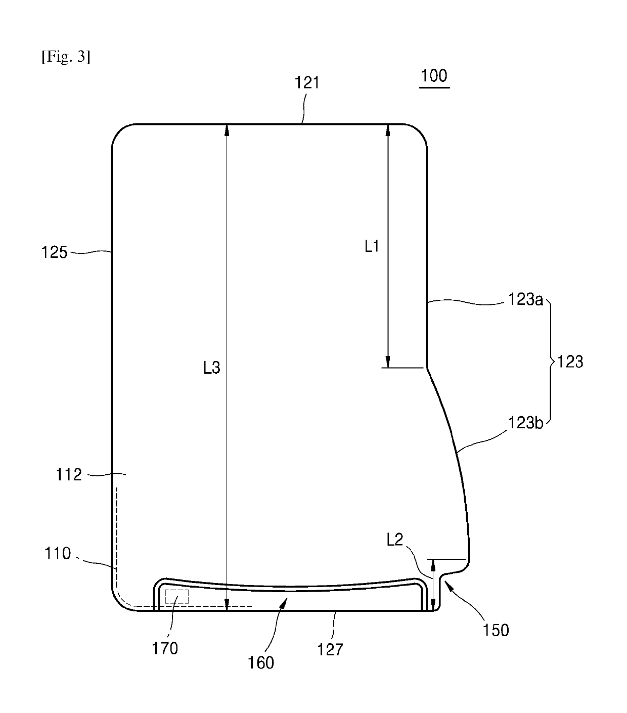 Memory card having multi-row terminals