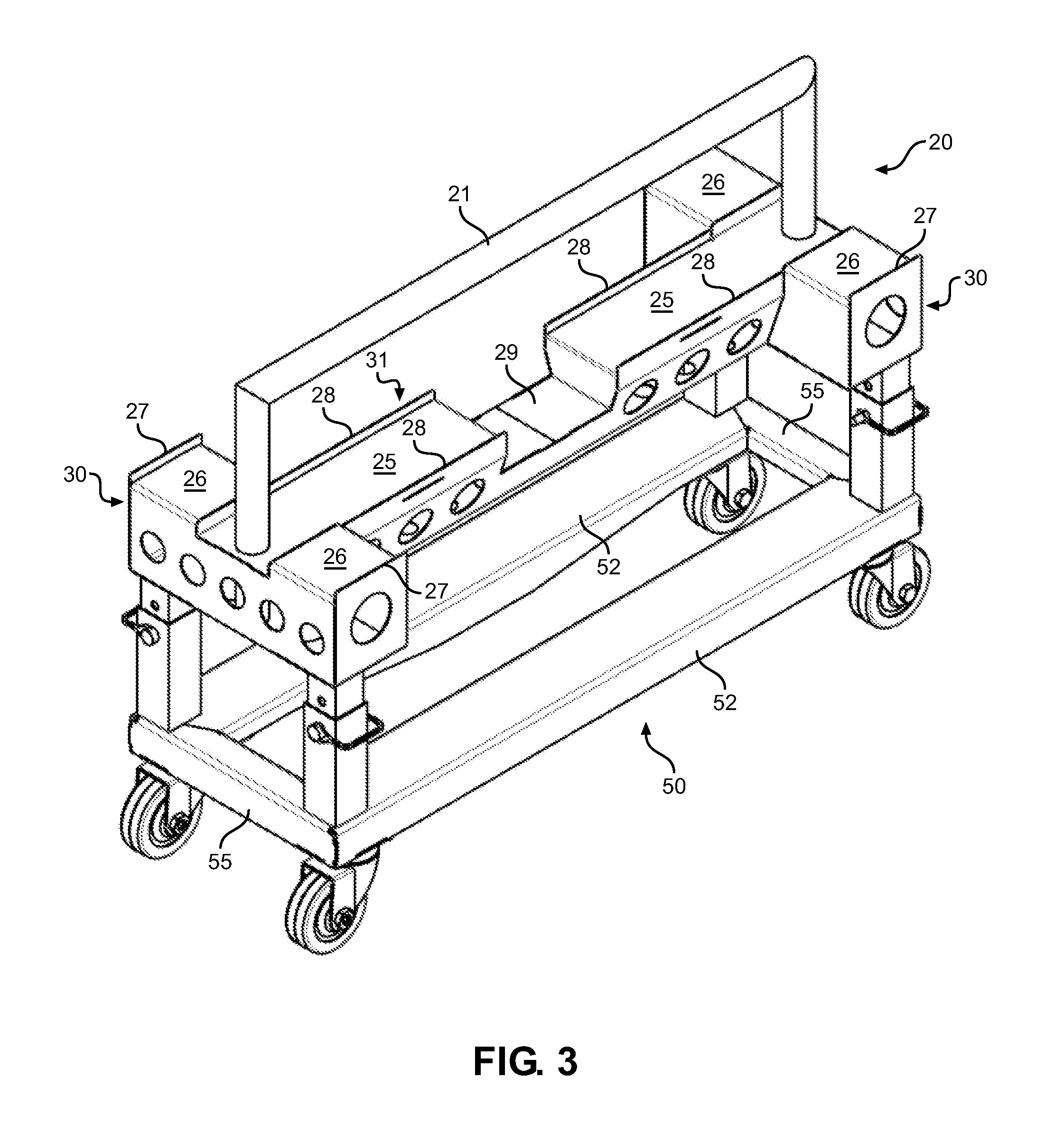 Material panel dolly and workstation