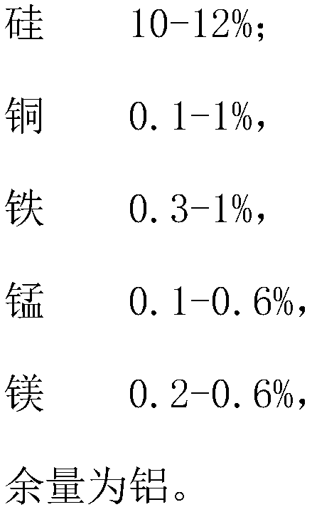 High-thermal-conductivity cast aluminum alloy