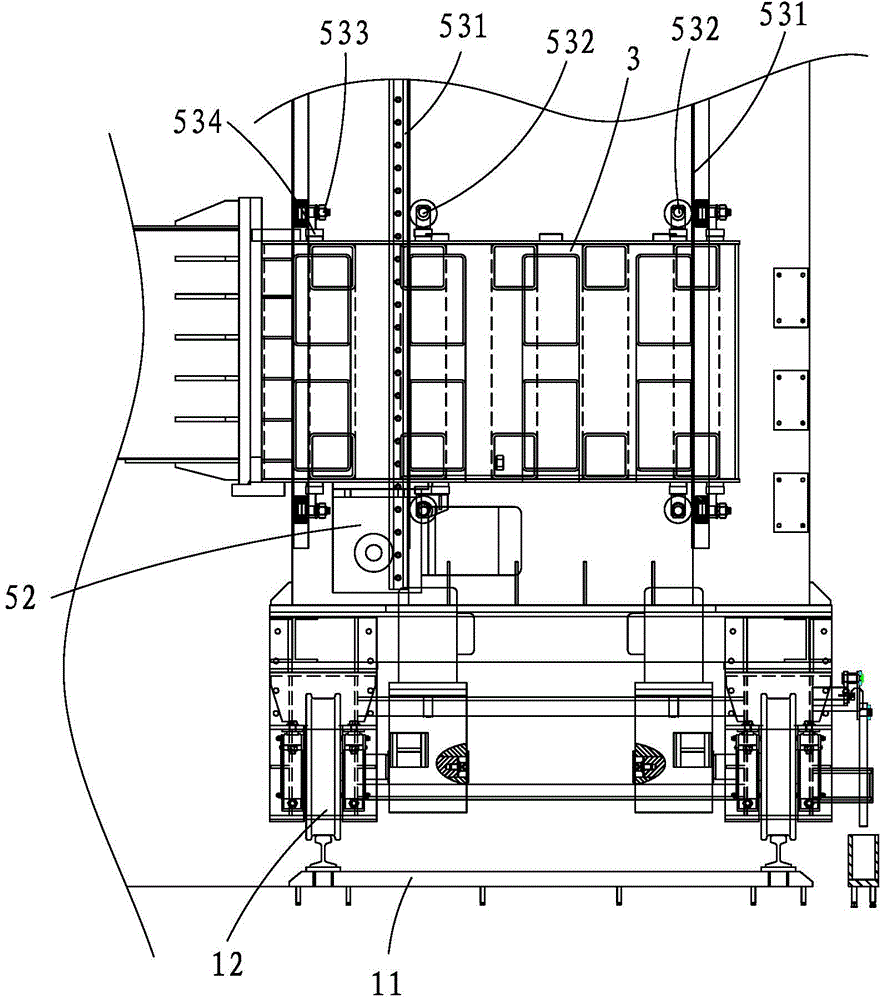 Large-scale portal frame