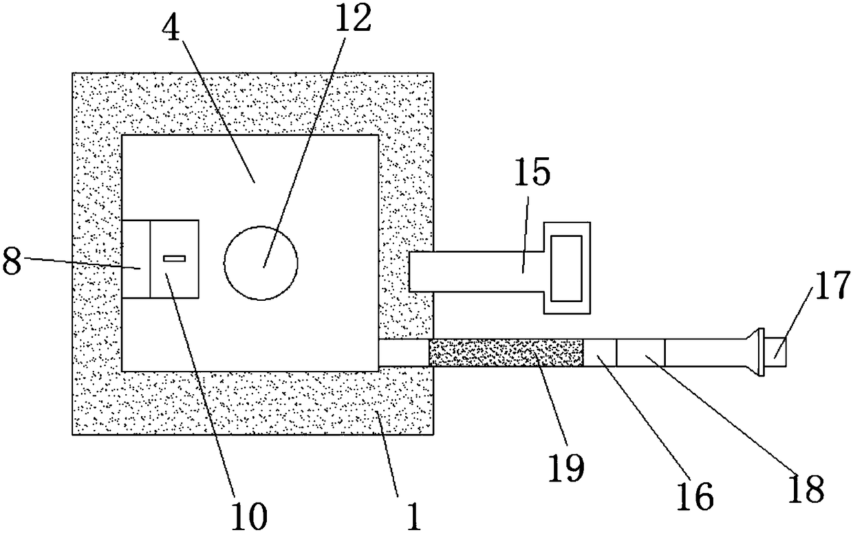 Portable spraying device for seedling tree planting