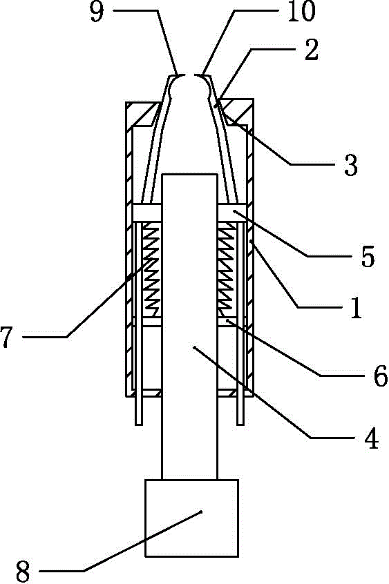 Plucking device for citrus