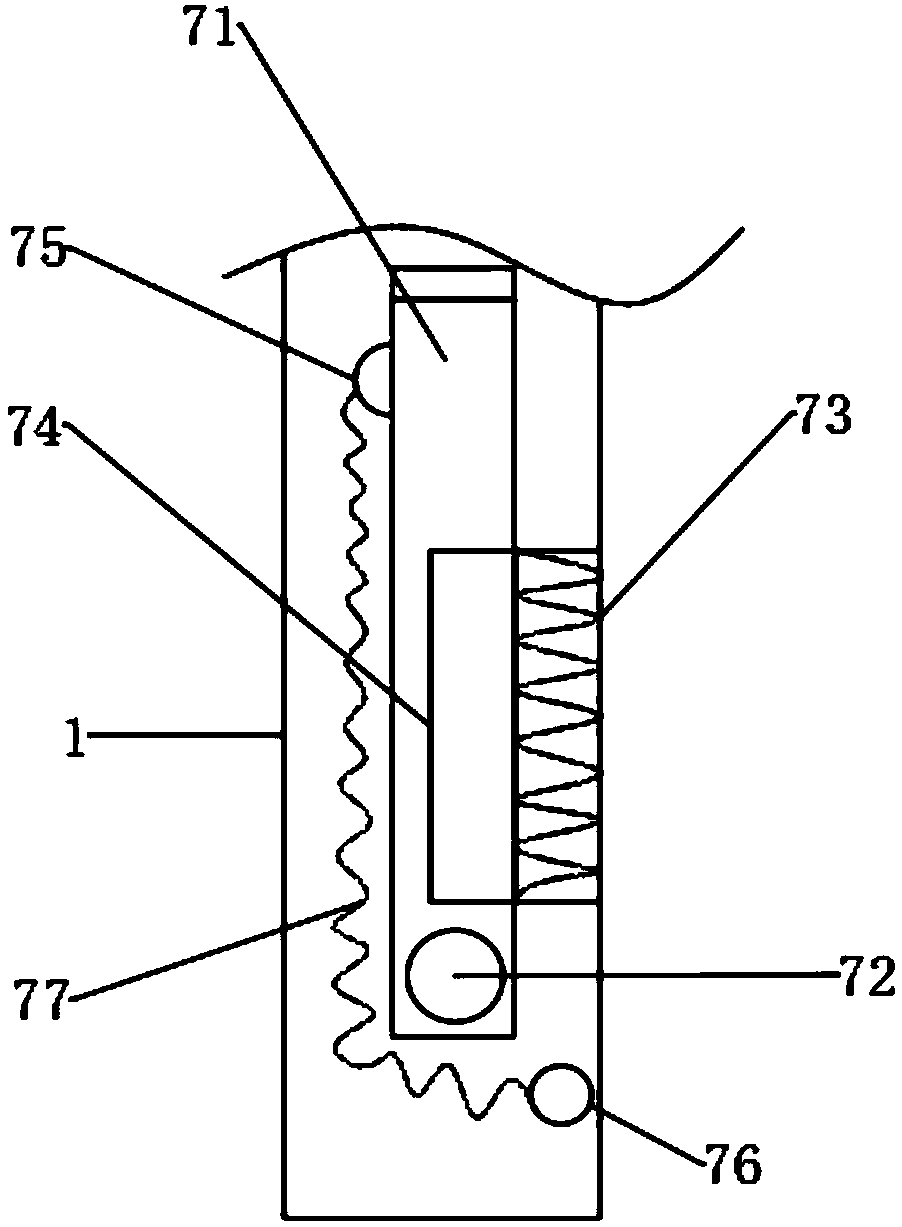 Hand-pinching prevention wood door