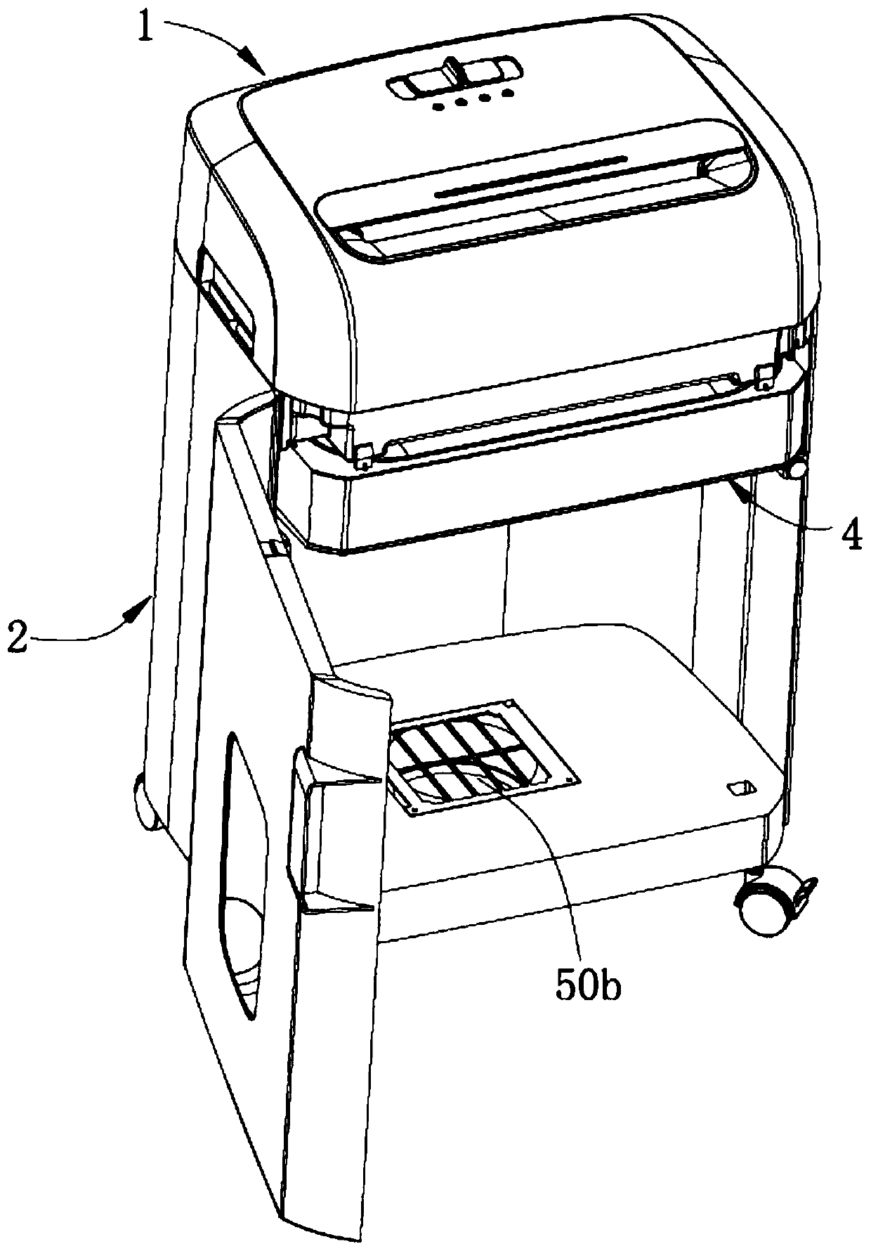 Paper shredder capable of automatically packaging shredded paper and automatic shredded paper packaging method of paper shredder