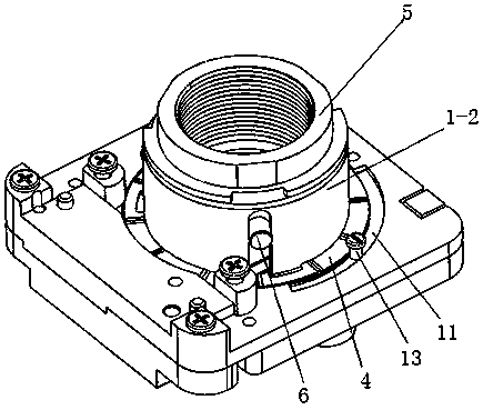 Automatic focusing lens module