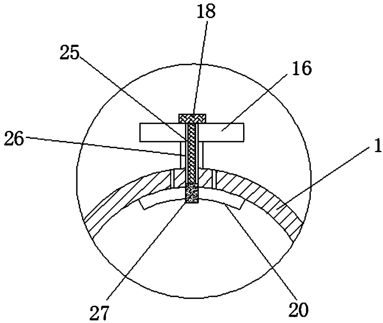 Nitrogen-filled type pressure vessel for sealed glass lining equipment