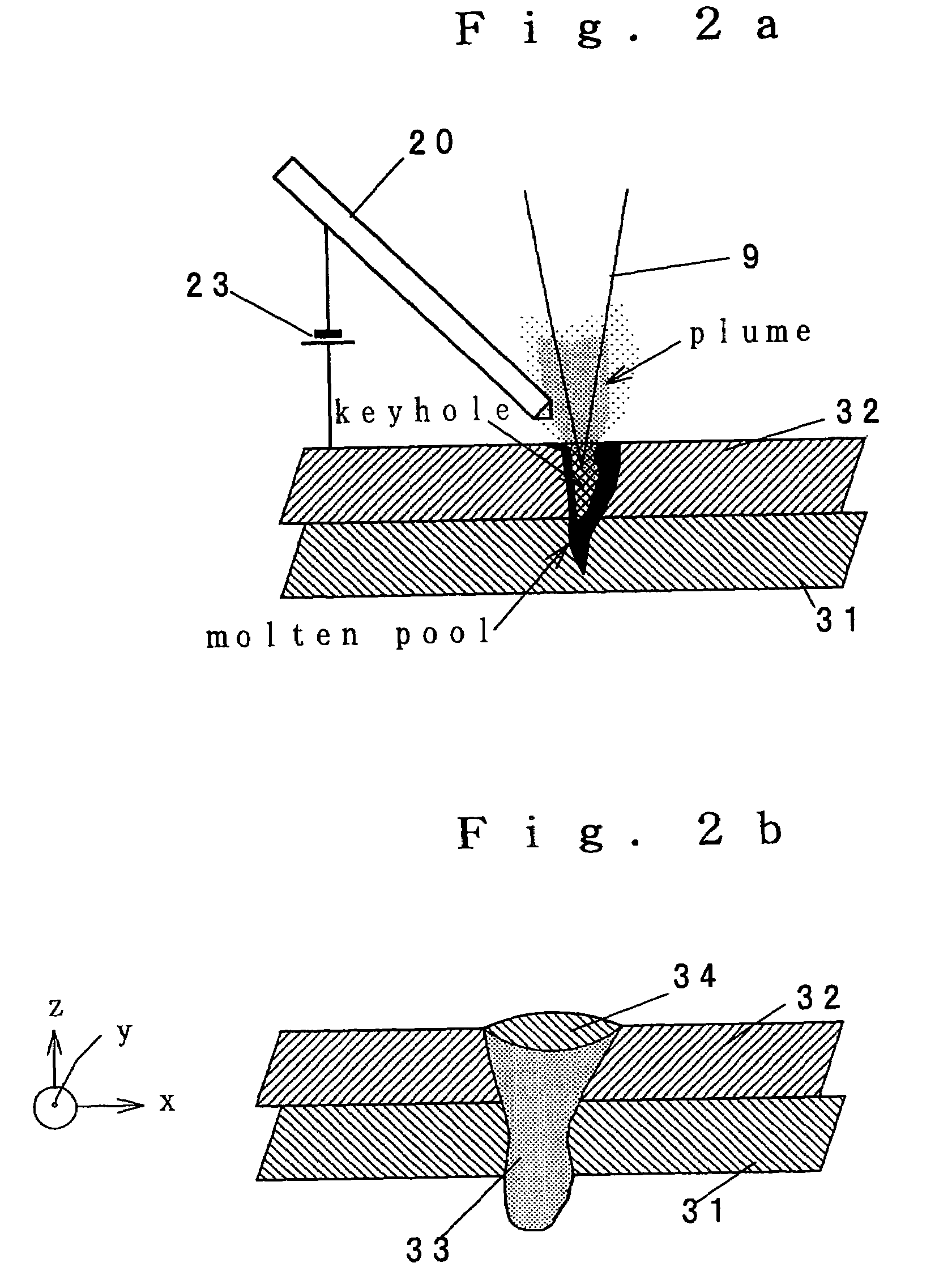 Method and apparatus for composite YAG laser/arc welding