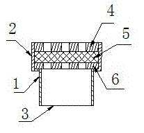 Edible fungus planting bag growth well and mounting method thereof