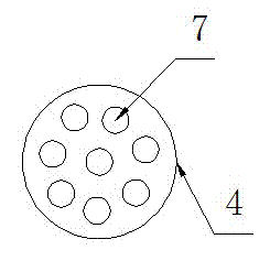 Edible fungus planting bag growth well and mounting method thereof