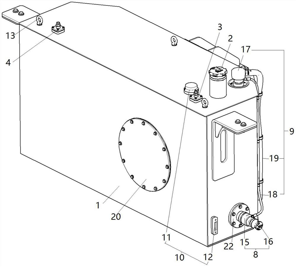 Fuel tank for cold regenerator