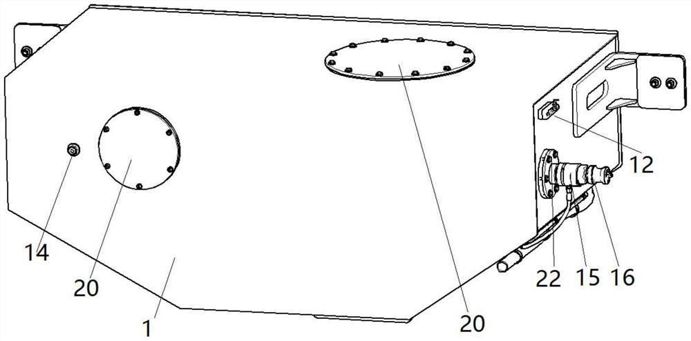 Fuel tank for cold regenerator