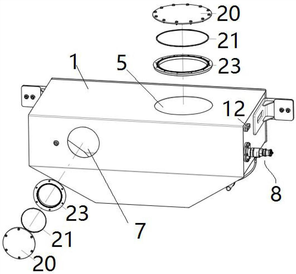 Fuel tank for cold regenerator