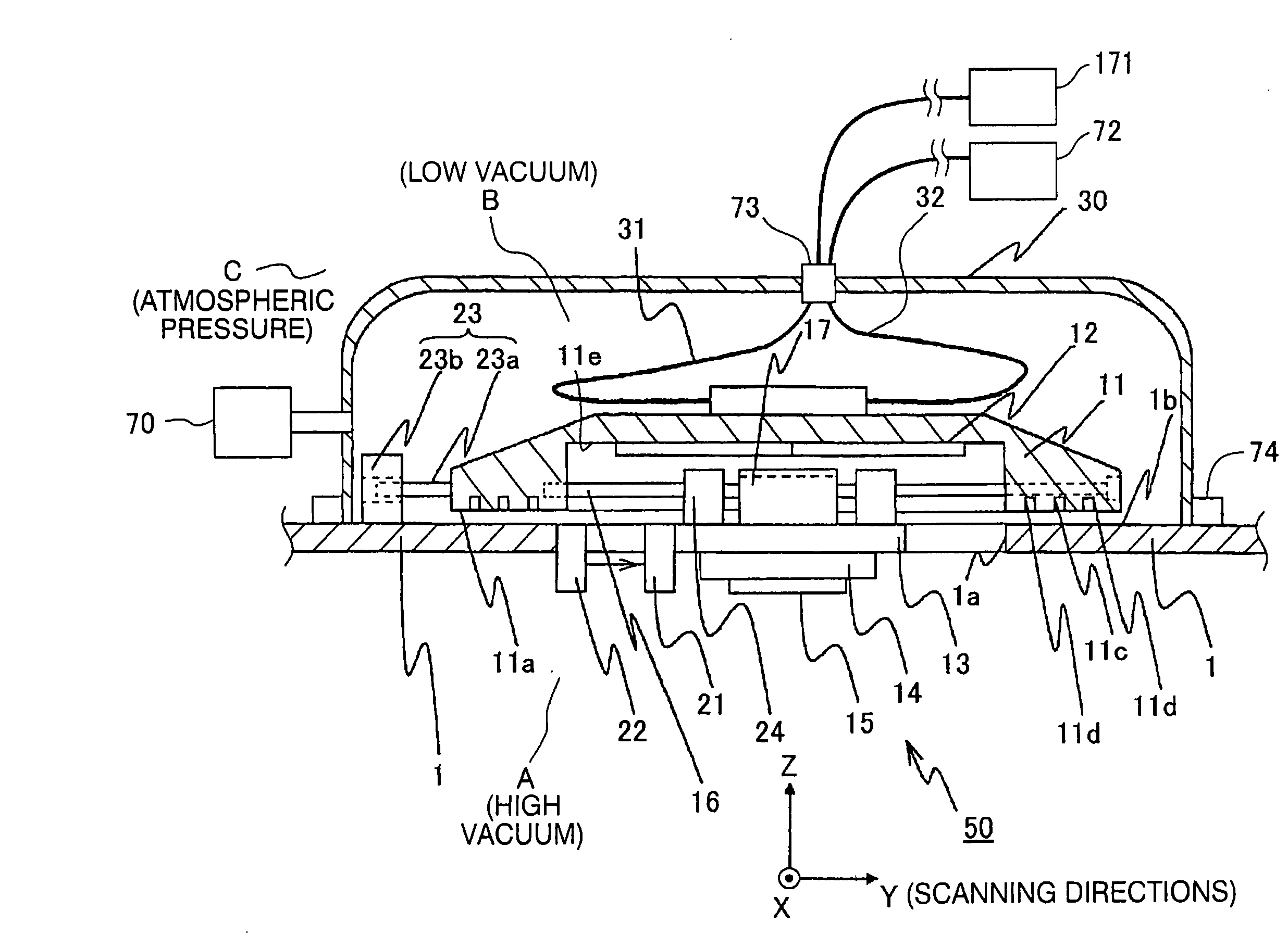 Stage apparatus and exposure apparatus