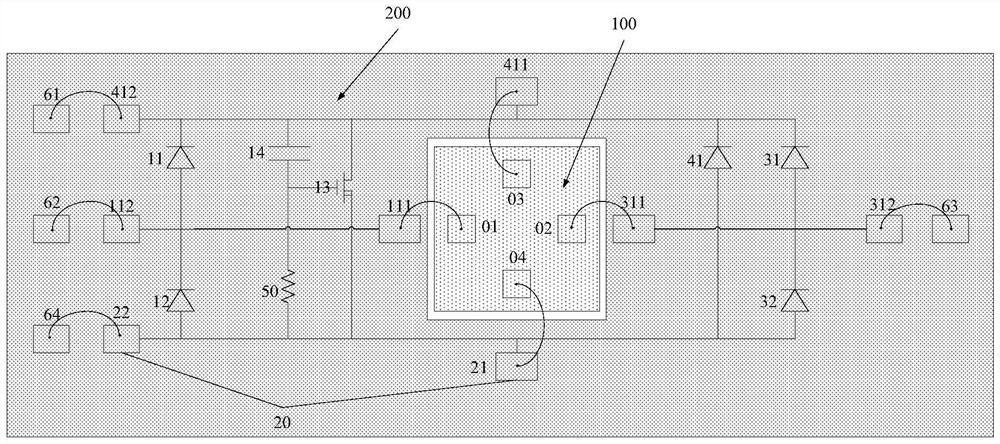 Electrostatic protection method of integrated circuit