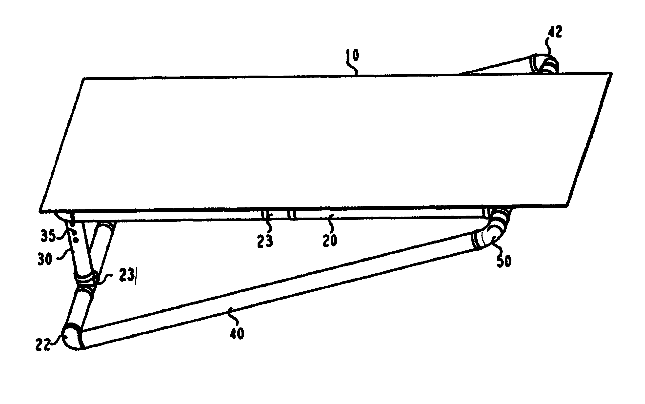 Adjustable sports ramp system