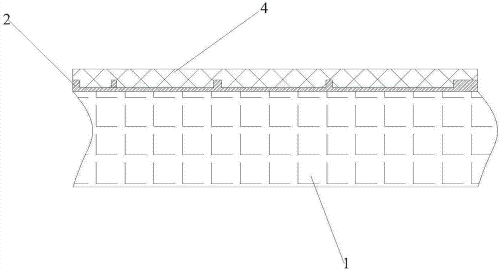 Processing method for improving second generation high-temperature super-conducting strip interlayer binding force