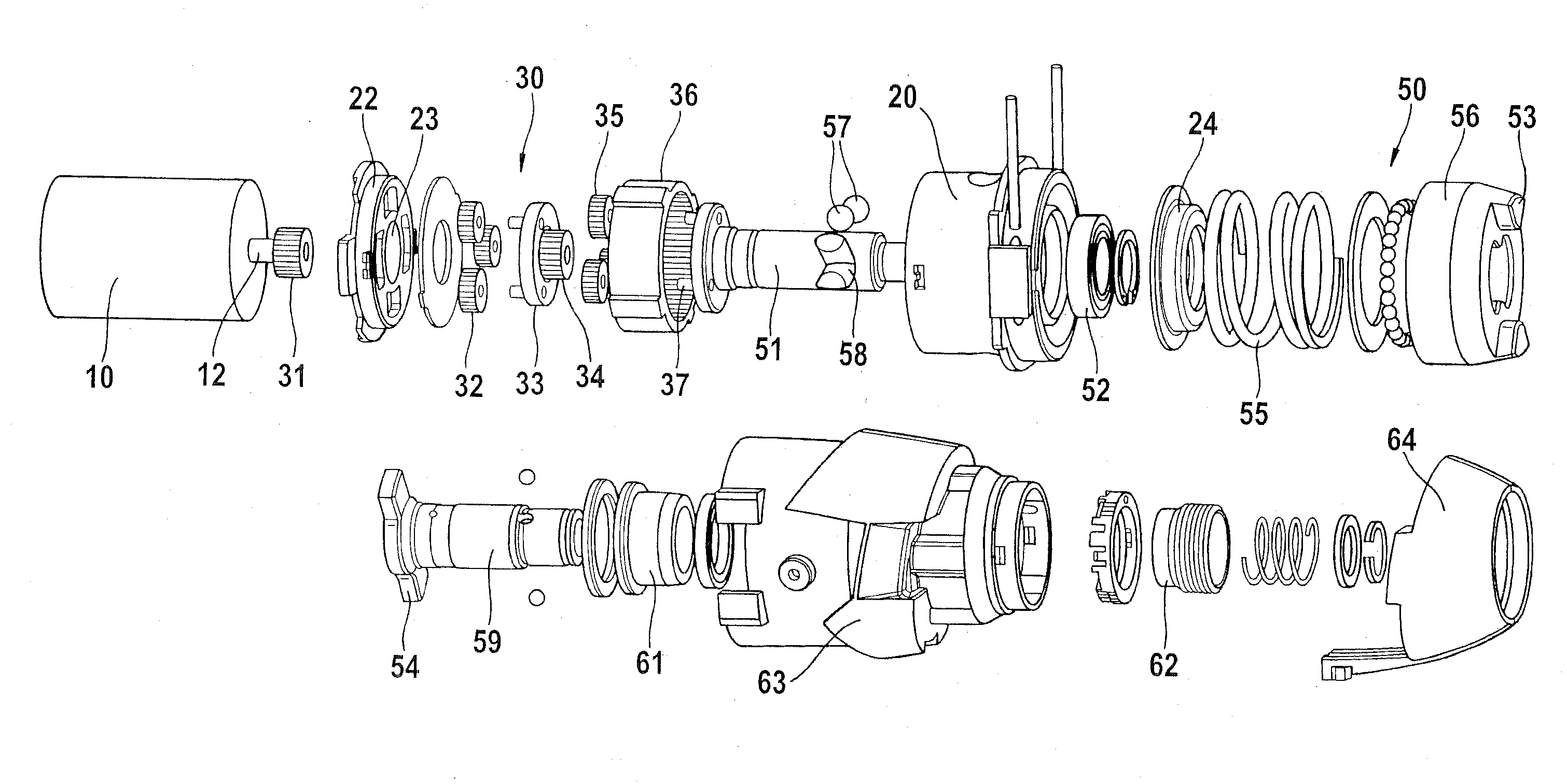 Mechanical percussion mechanism