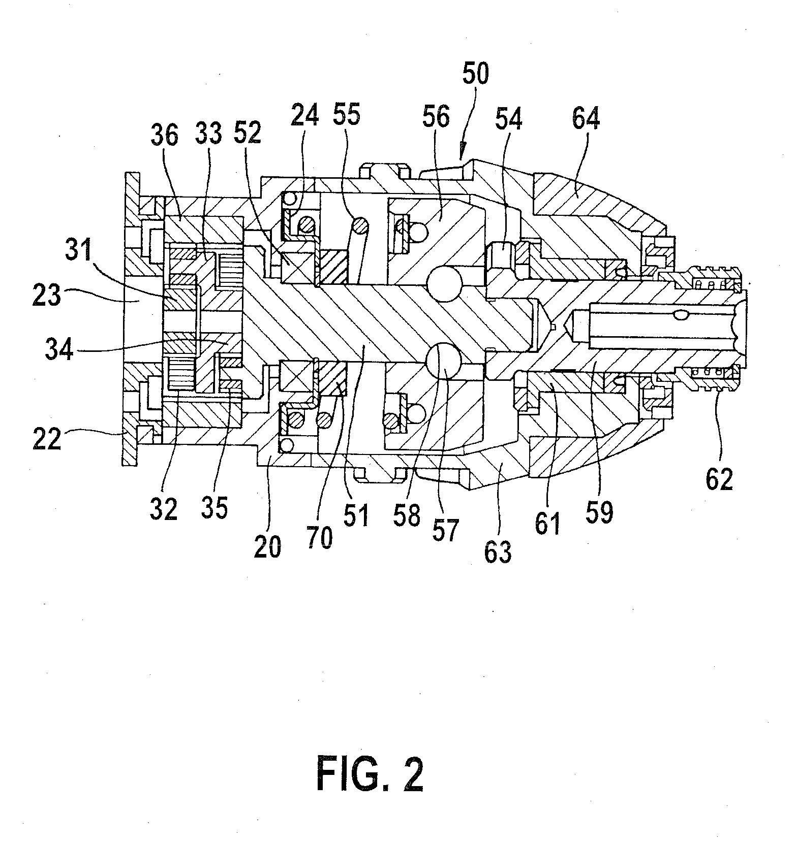 Mechanical percussion mechanism